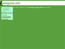 Tablet Screenshot of pinguim.net